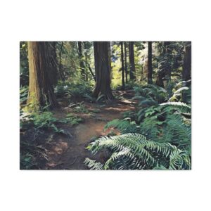 Follow the Ferns, Mount Douglas Creek, Victoria BC, Canada